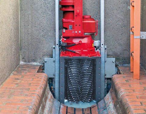 sewage grinder