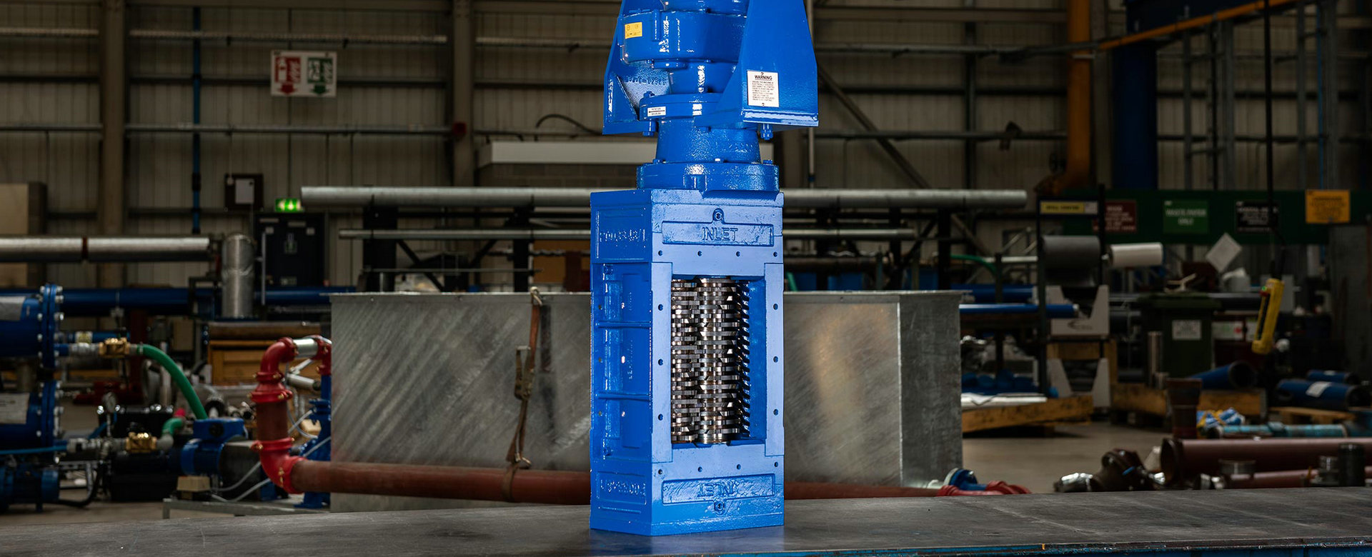 wastewater grinder